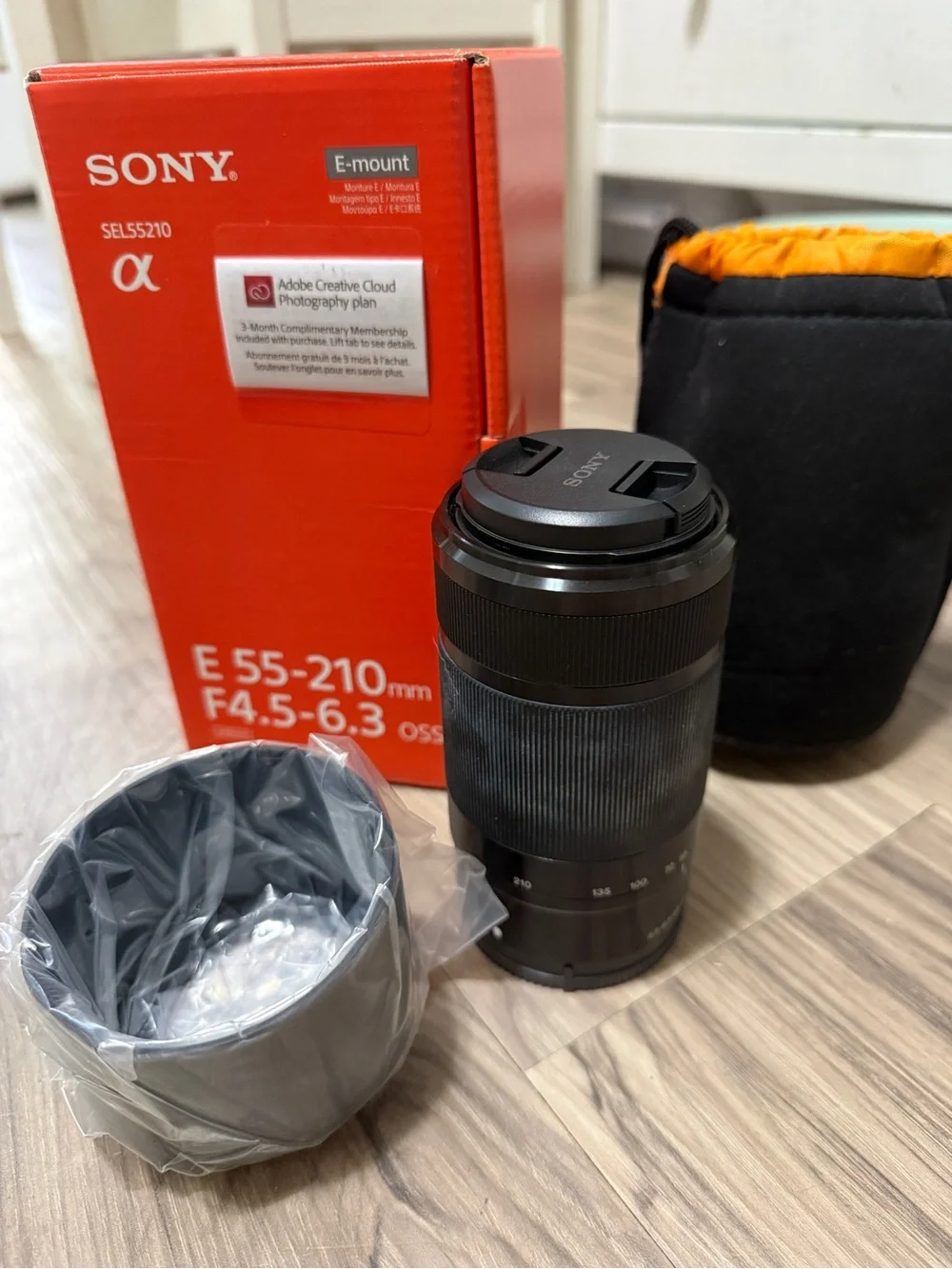 Sony E 55-210mm F4.5-6.3 OSS Lens SEL55210